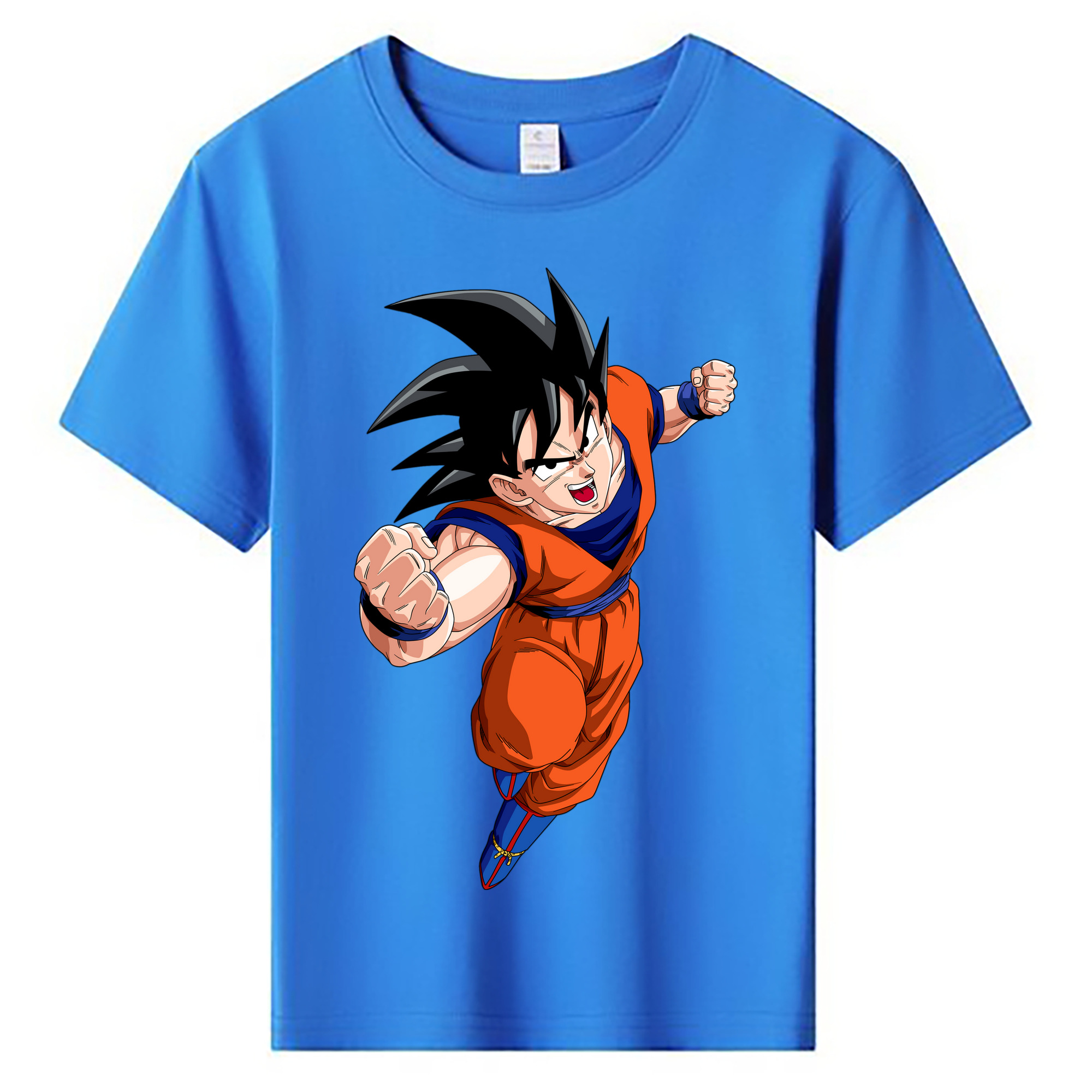（画像用） ドラゴンボール 孫悟空（そん ごくう）Son Goku カカロット DRAGON BALL Kakarotto 綿100％キッズTシャツ（フロントプリント）